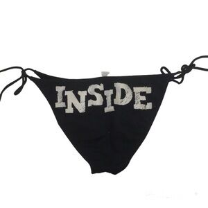 Inside bikini bottom